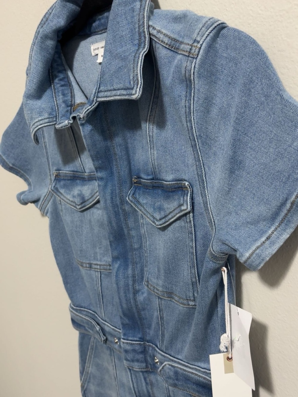 Good American Denim Jumpsuit- Size M - Picture 7 of 15